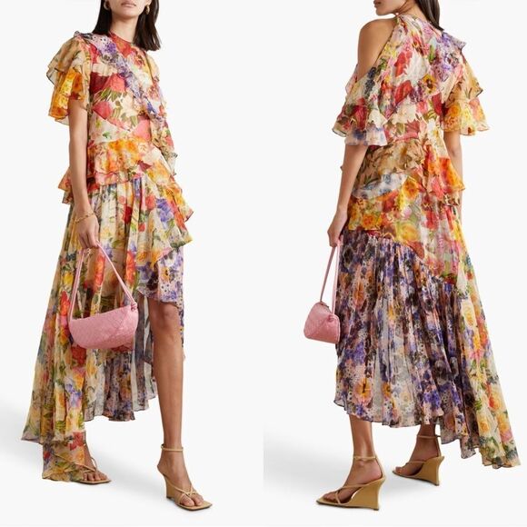 Zimmermann Wonderland Flouce Dress - Picture 1 of 15